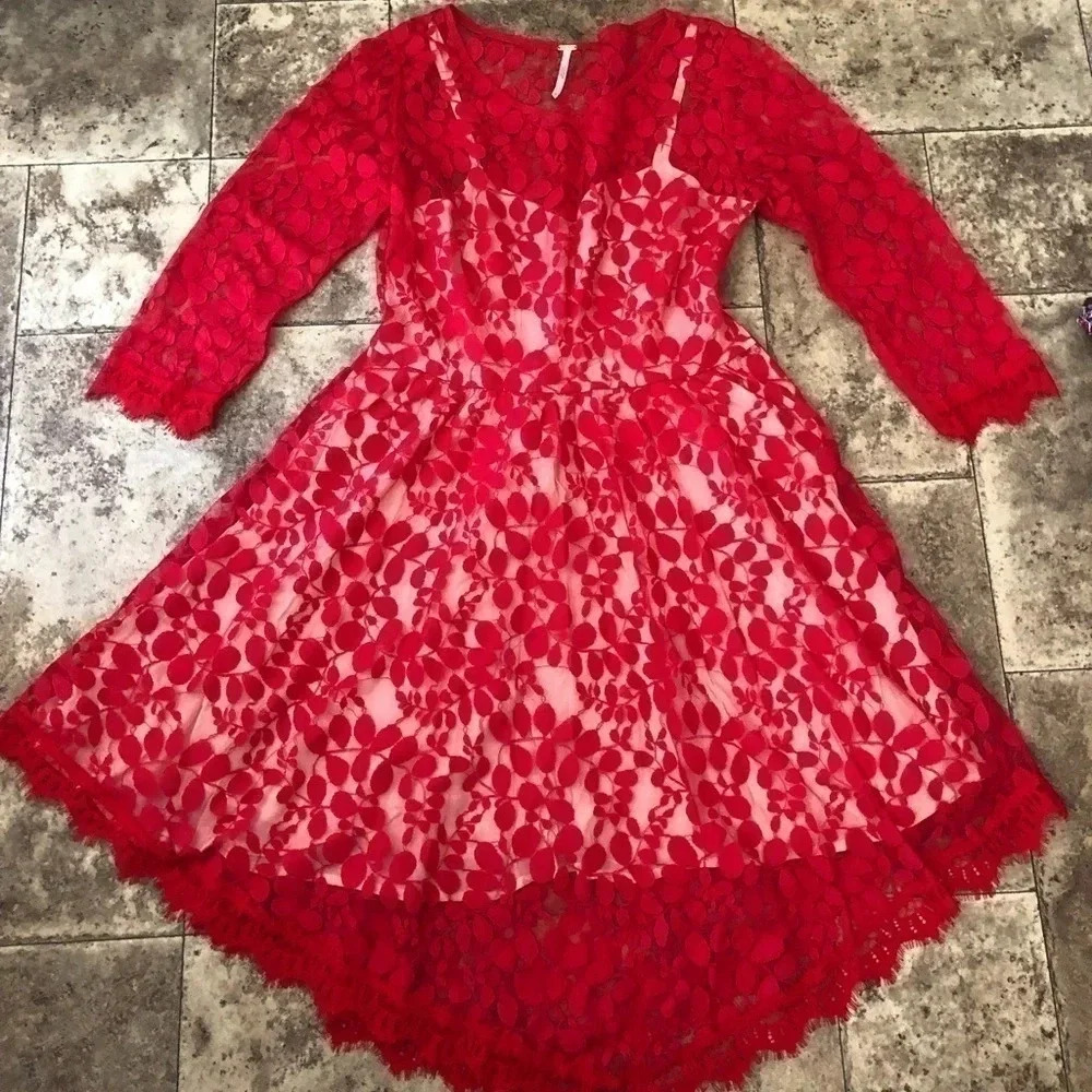 Women's VINTAGE 2010 Free People Lace Dress - Sz. 4